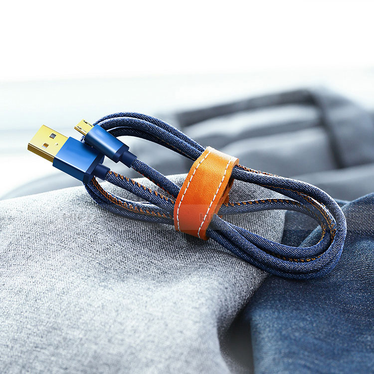 Cable Micro USB Android Universal A11 Azul