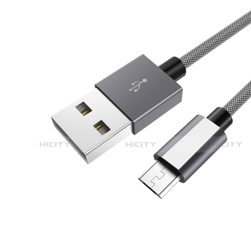 Cable Micro USB Android Universal A19 Gris