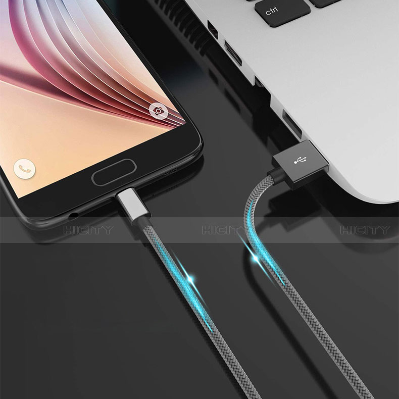 Cable Micro USB Android Universal A19 Gris