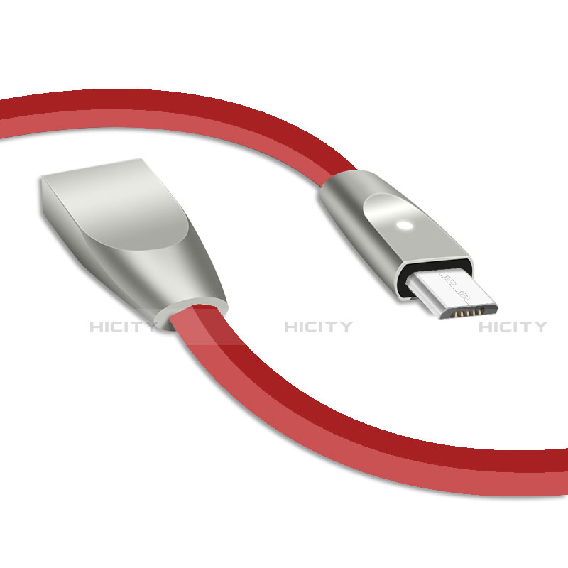 Cable Micro USB Android Universal M02 Rojo