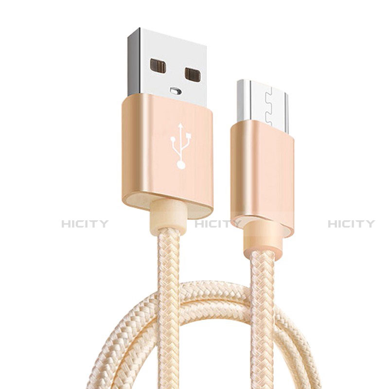 Cable Micro USB Android Universal M03 Oro