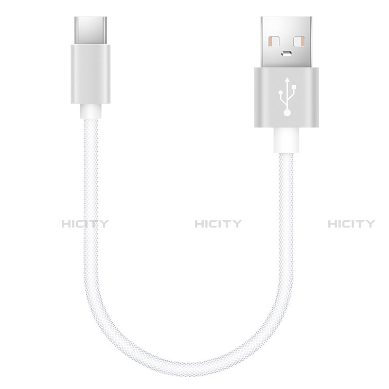 Cable Type-C Android Universal 20cm S02 Blanco