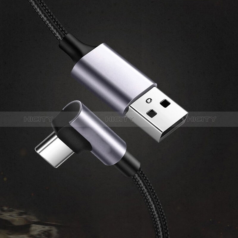 Cable Type-C Android Universal 3A H01 Gris Oscuro