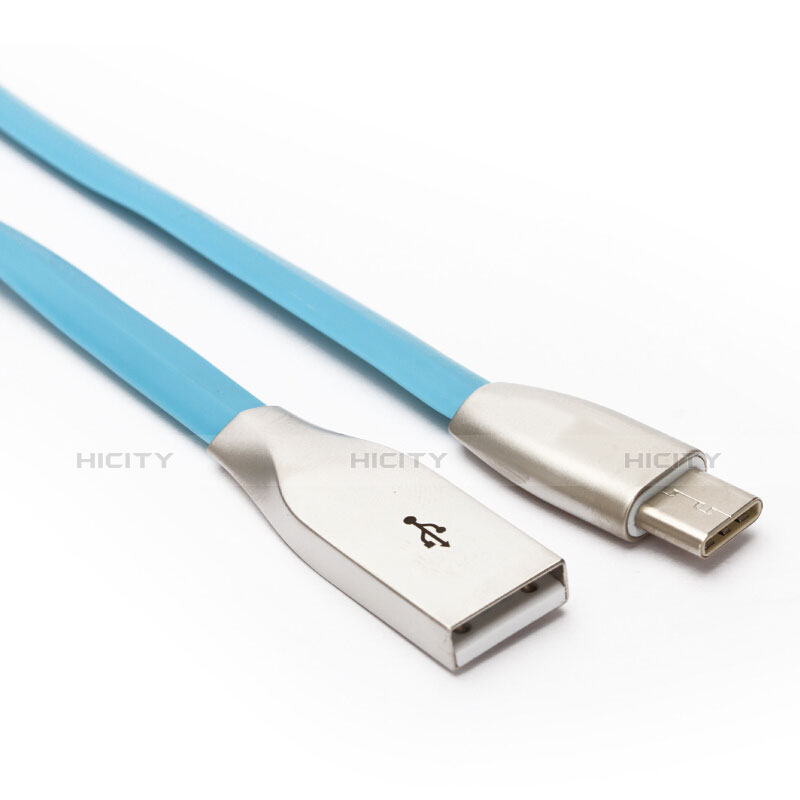 Cable Type-C Android Universal T03 Azul Cielo