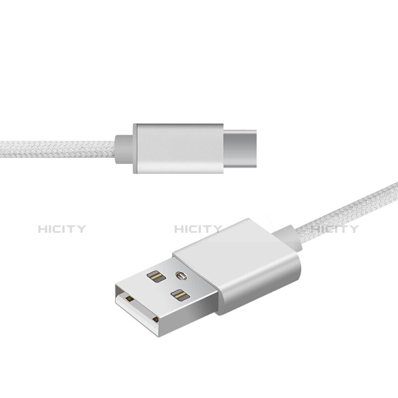 Cable Type-C Android Universal T04 Plata