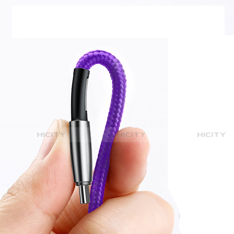 Cable Type-C Android Universal T12 Morado