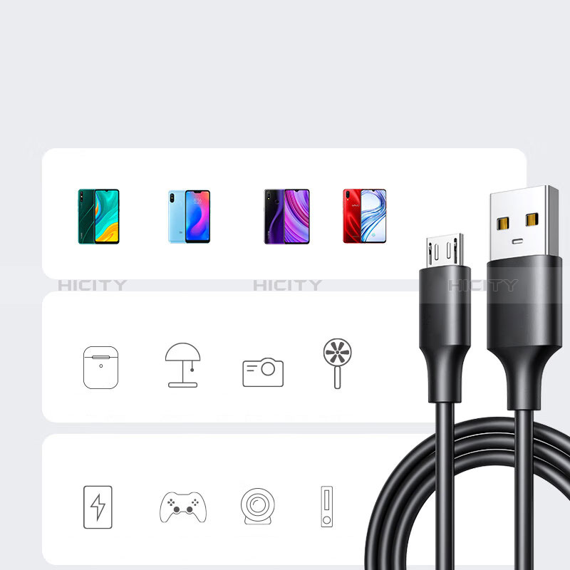 Cable USB 2.0 Android Universal 2A H03