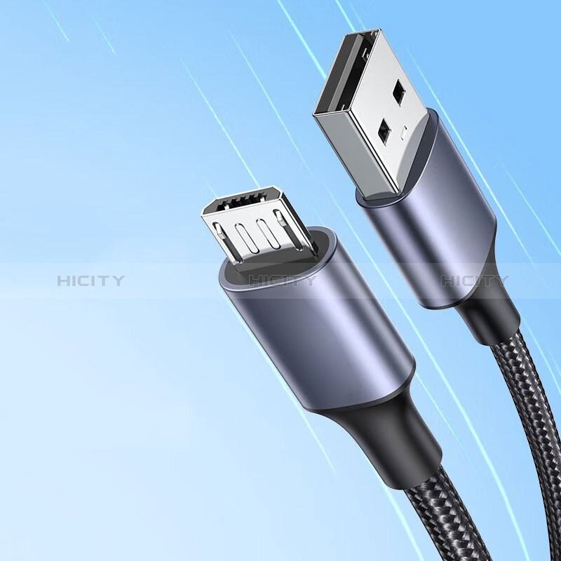 Cable USB 2.0 Android Universal 2A H03 Azul