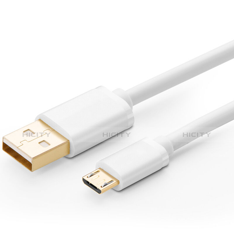 Cable USB 2.0 Android Universal A01 Blanco