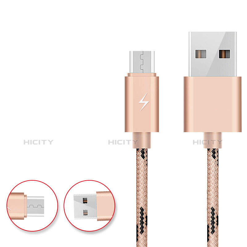 Cable USB 2.0 Android Universal A03 Oro