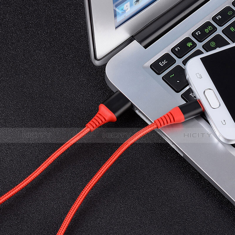 Cable USB 2.0 Android Universal A06 Rojo