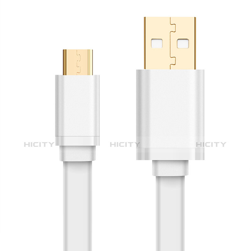 Cable USB 2.0 Android Universal A09 Blanco
