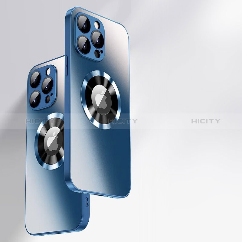 Carcasa Bumper Funda Silicona Espejo con Mag-Safe Magnetic para Apple iPhone 13 Pro Max