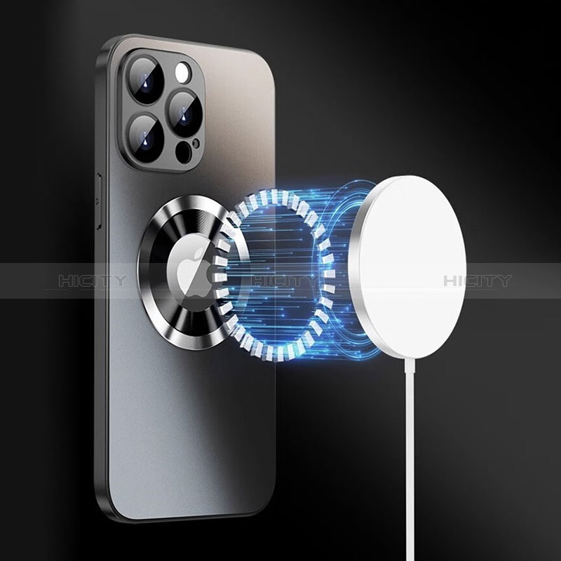 Carcasa Bumper Funda Silicona Espejo con Mag-Safe Magnetic para Apple iPhone 14 Pro
