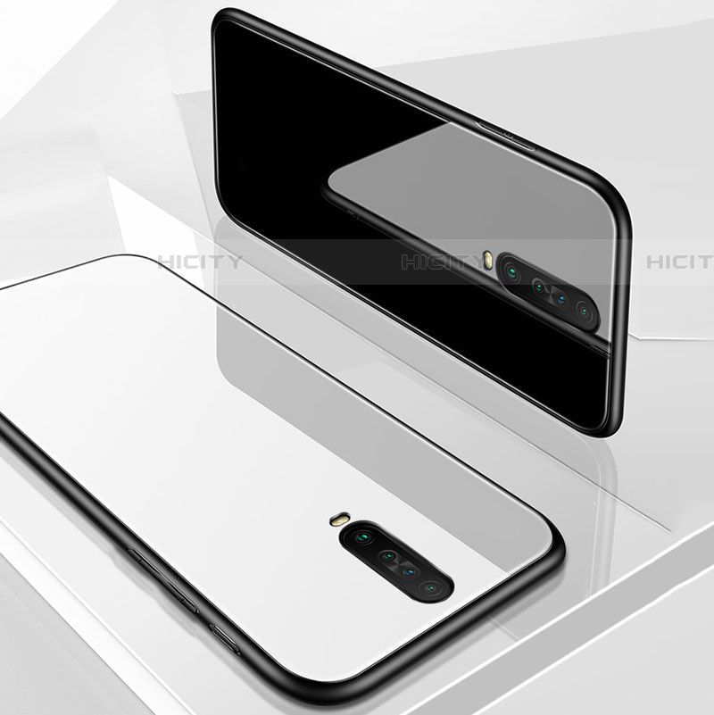 Carcasa Bumper Funda Silicona Espejo con Magnetico Anillo de dedo Soporte para Xiaomi Redmi K30i 5G