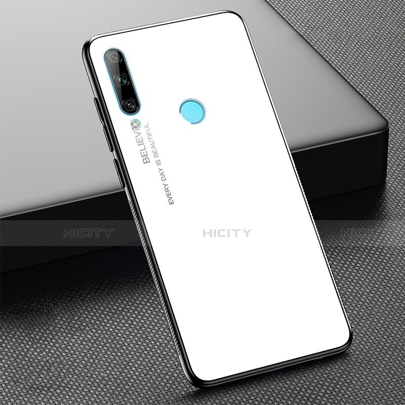 Carcasa Bumper Funda Silicona Espejo Gradiente Arco iris H02 para Huawei P Smart+ Plus (2019)