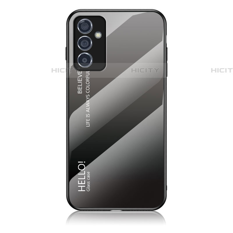 Carcasa Bumper Funda Silicona Espejo Gradiente Arco iris LS1 para Samsung Galaxy A54 5G