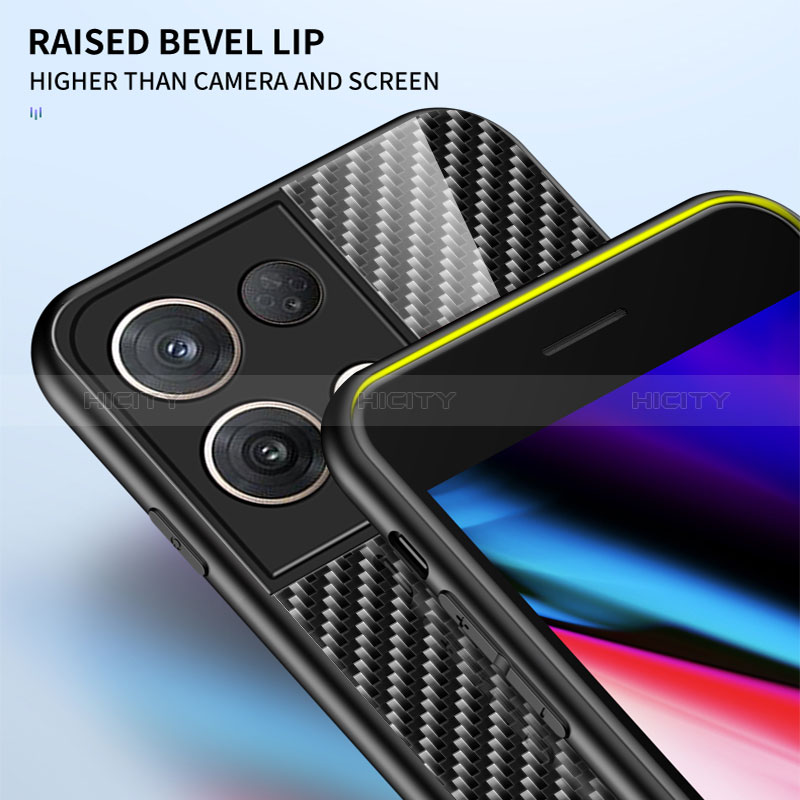 Carcasa Bumper Funda Silicona Espejo Gradiente Arco iris LS2 para Oppo Reno9 Pro+ Plus 5G