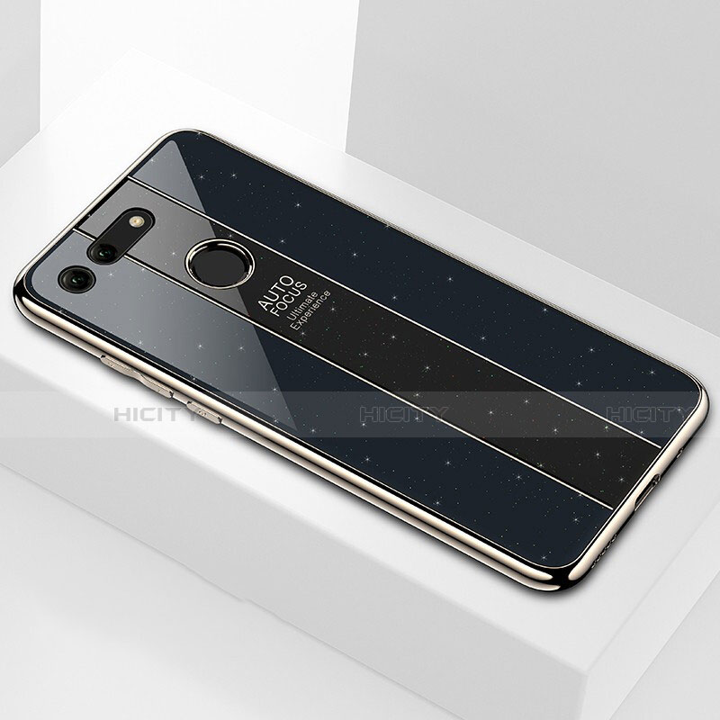Carcasa Bumper Funda Silicona Espejo K01 para Huawei Honor V20 Negro