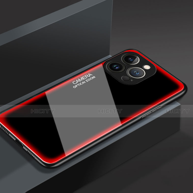 Carcasa Bumper Funda Silicona Espejo M01 para Apple iPhone 13 Pro