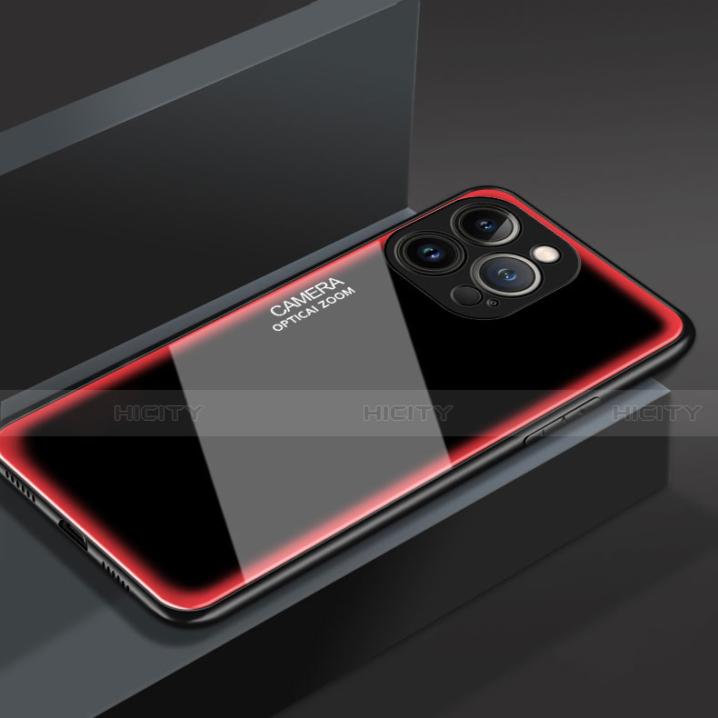 Carcasa Bumper Funda Silicona Espejo M01 para Apple iPhone 13 Pro Max