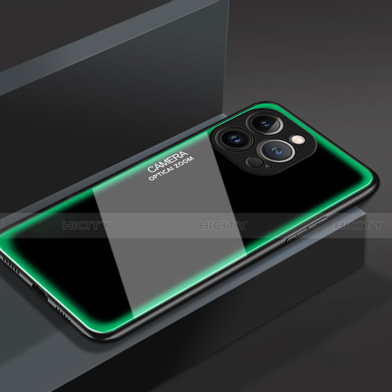 Carcasa Bumper Funda Silicona Espejo M01 para Apple iPhone 13 Pro Max