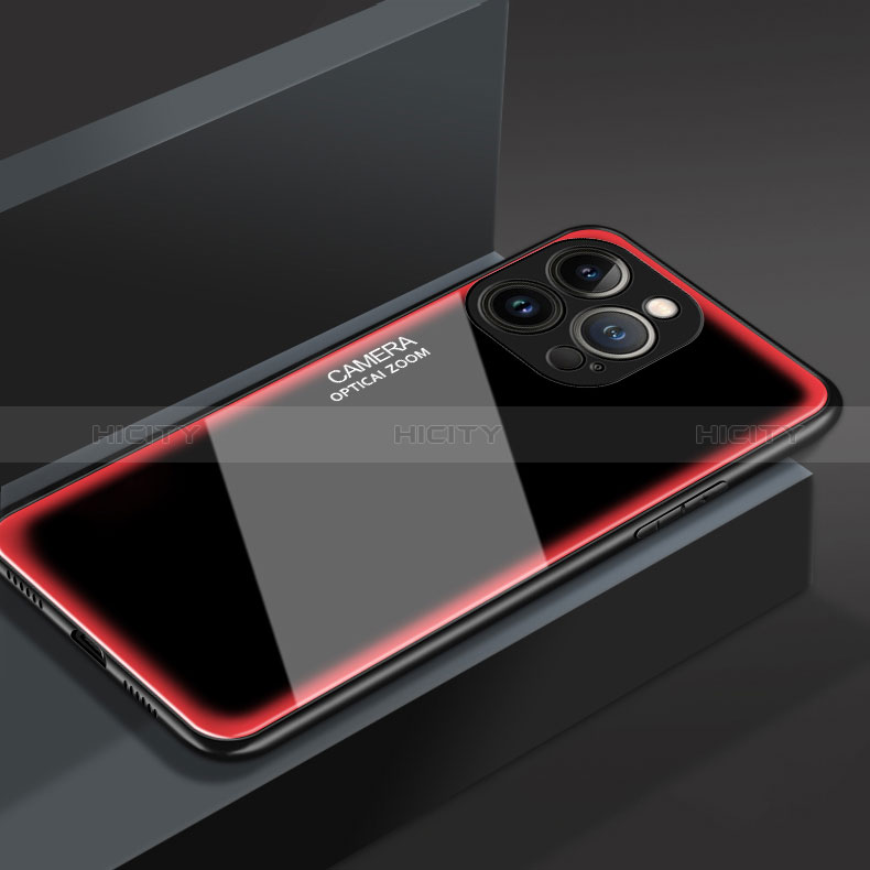 Carcasa Bumper Funda Silicona Espejo M01 para Apple iPhone 14 Pro