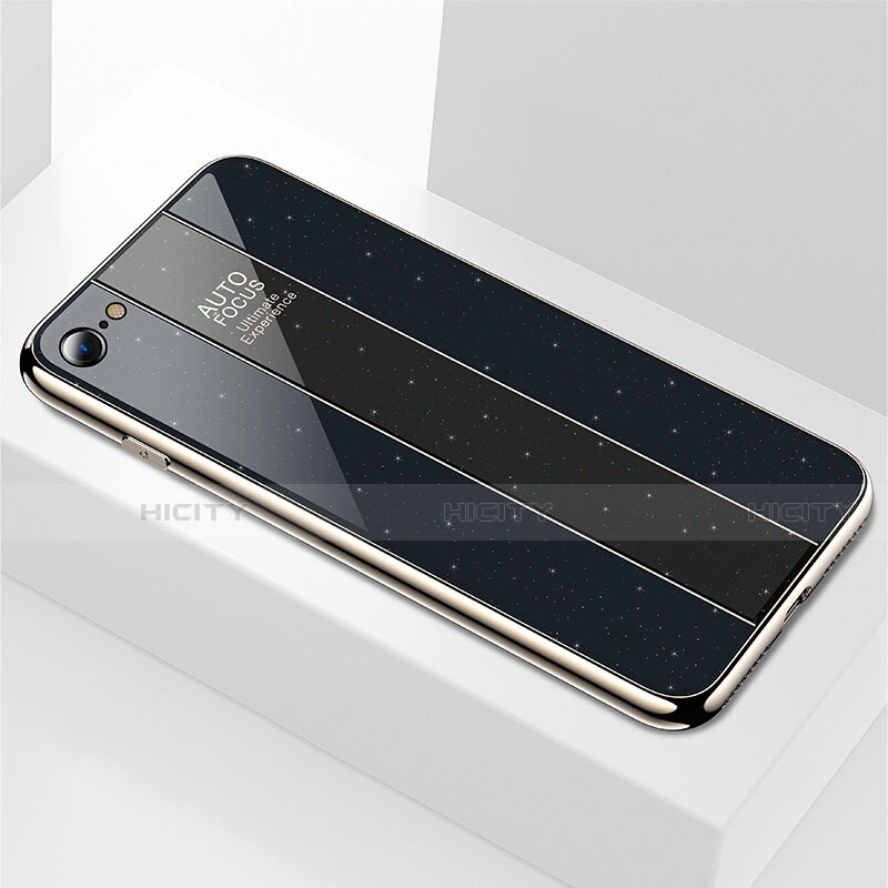 Carcasa Bumper Funda Silicona Espejo M01 para Apple iPhone 6 Negro