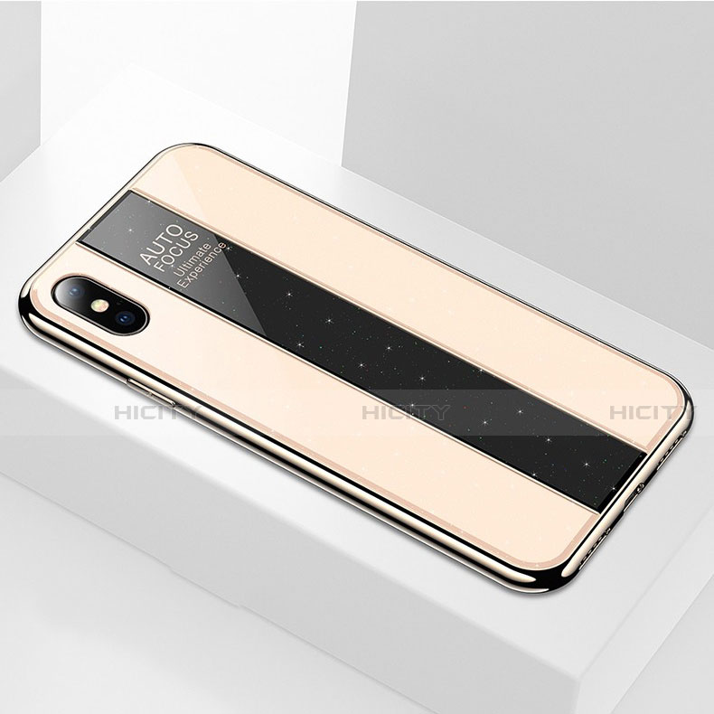 Carcasa Bumper Funda Silicona Espejo M01 para Apple iPhone Xs