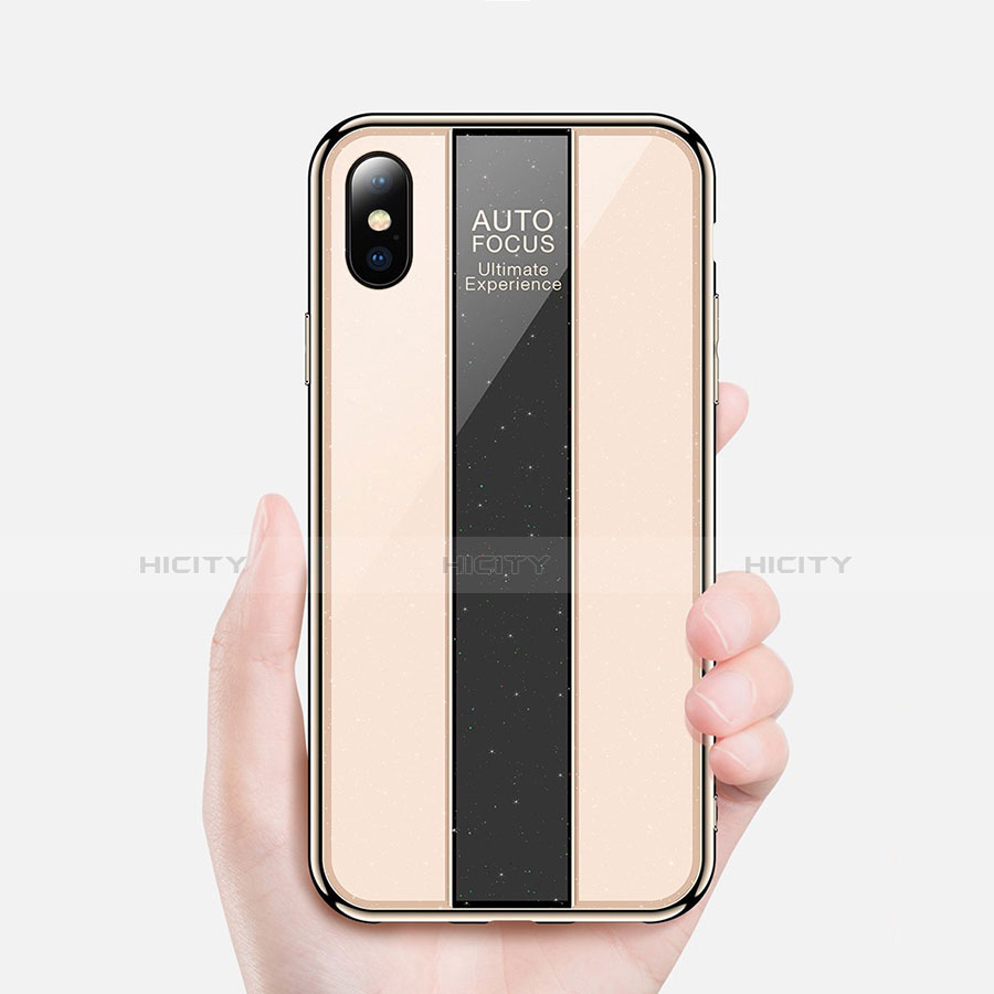 Carcasa Bumper Funda Silicona Espejo M01 para Apple iPhone Xs