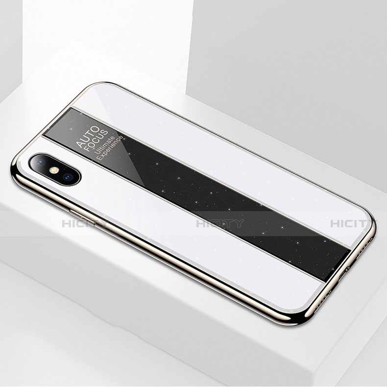 Carcasa Bumper Funda Silicona Espejo M01 para Apple iPhone Xs Max
