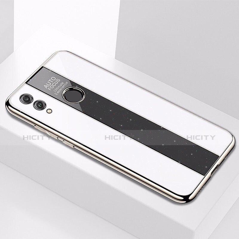 Carcasa Bumper Funda Silicona Espejo M01 para Huawei Honor 10 Lite Blanco