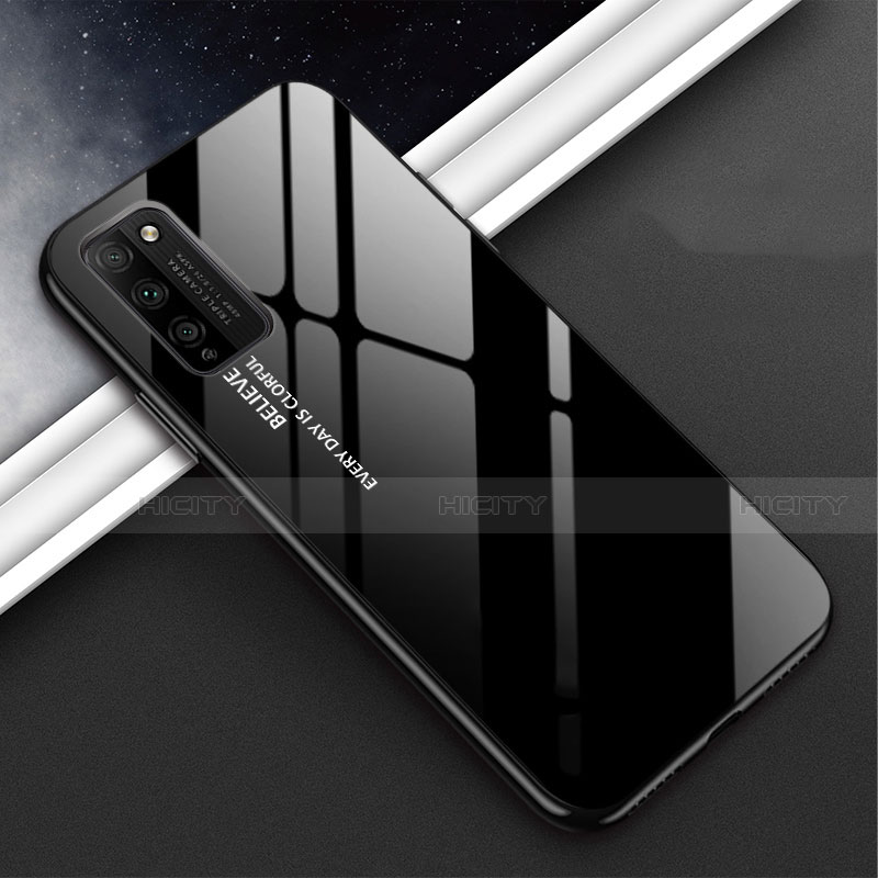 Carcasa Bumper Funda Silicona Espejo M01 para Huawei Honor 30 Lite 5G Negro