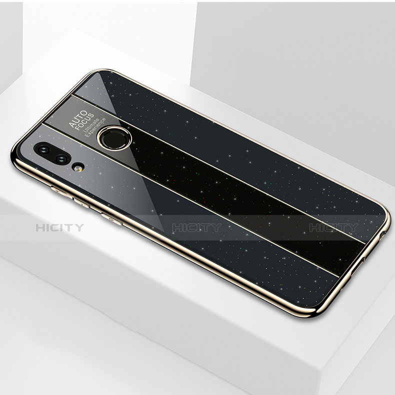Carcasa Bumper Funda Silicona Espejo M01 para Huawei P Smart (2019) Negro