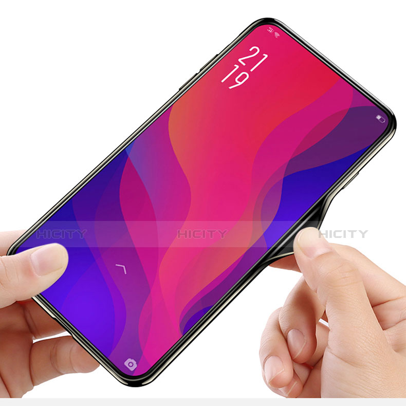 Carcasa Bumper Funda Silicona Espejo M01 para Oppo Find X Super Flash Edition