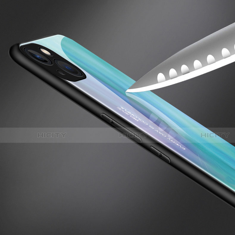 Carcasa Bumper Funda Silicona Espejo M02 para Apple iPhone 14 Plus