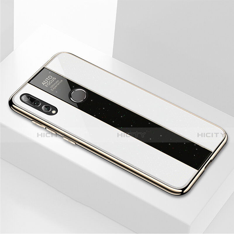 Carcasa Bumper Funda Silicona Espejo M02 para Huawei Honor 20 Lite Blanco