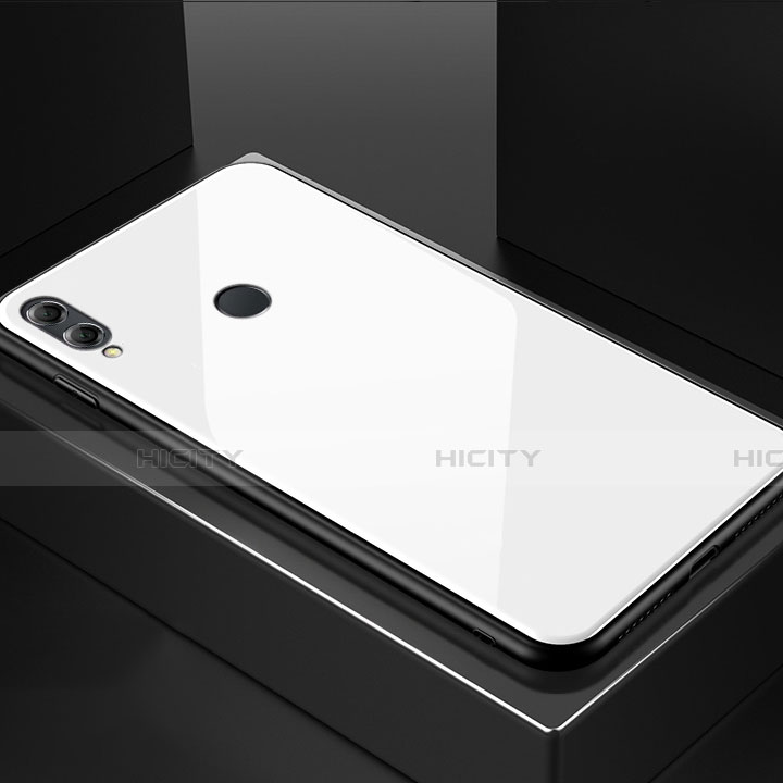 Carcasa Bumper Funda Silicona Espejo M02 para Huawei Honor View 10 Lite Blanco