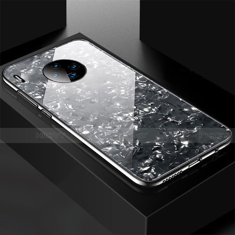 Carcasa Bumper Funda Silicona Espejo M02 para Huawei Mate 30 Negro