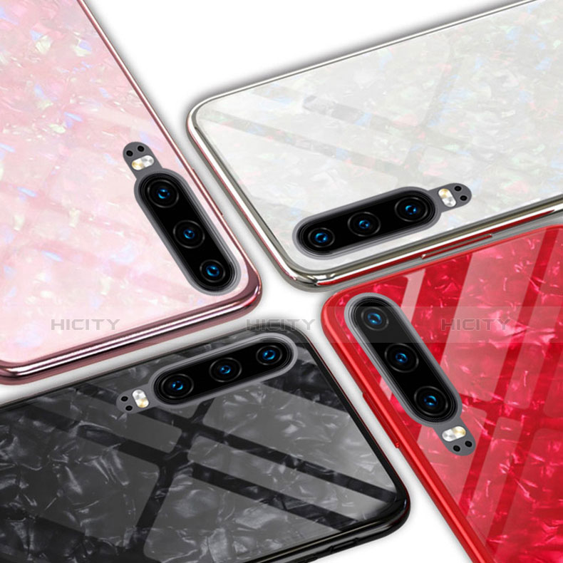 Carcasa Bumper Funda Silicona Espejo M02 para Huawei P30