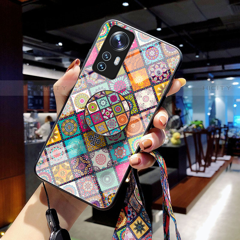 Carcasa Bumper Funda Silicona Espejo M02 para Xiaomi Mi 12 Pro 5G Multicolor