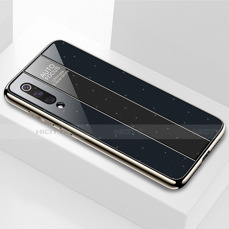 Carcasa Bumper Funda Silicona Espejo M02 para Xiaomi Mi 9 Lite Negro