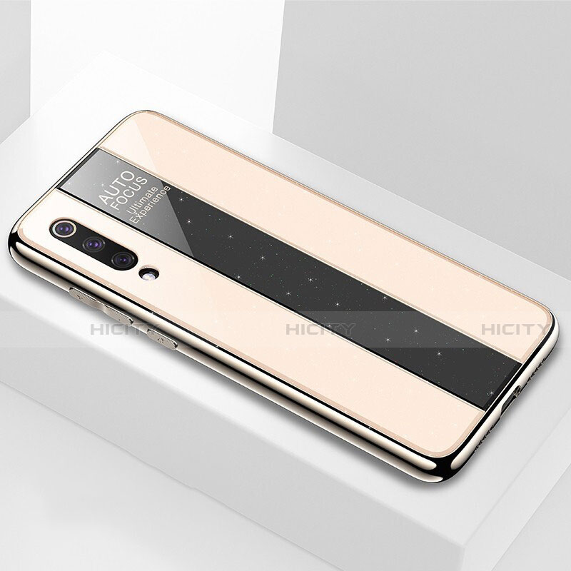 Carcasa Bumper Funda Silicona Espejo M02 para Xiaomi Mi 9 Oro