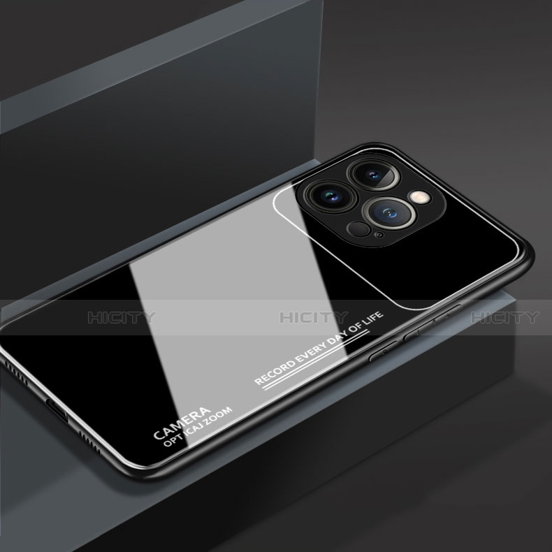 Carcasa Bumper Funda Silicona Espejo M03 para Apple iPhone 13 Pro Max