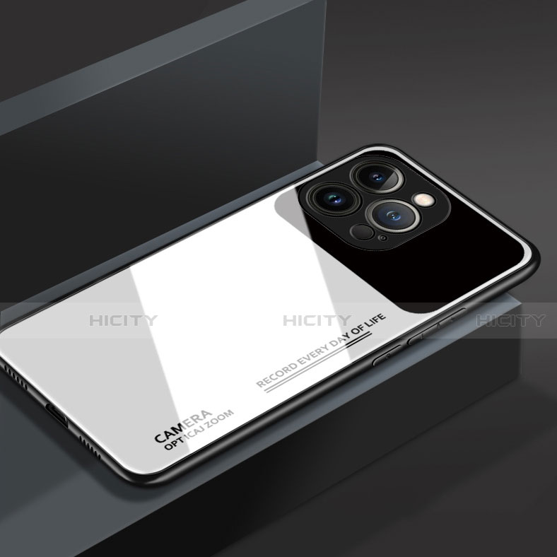 Carcasa Bumper Funda Silicona Espejo M03 para Apple iPhone 13 Pro Max