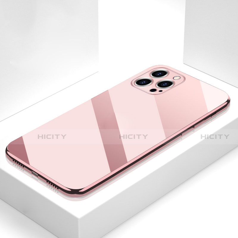 Carcasa Bumper Funda Silicona Espejo M05 para Apple iPhone 15 Pro Max