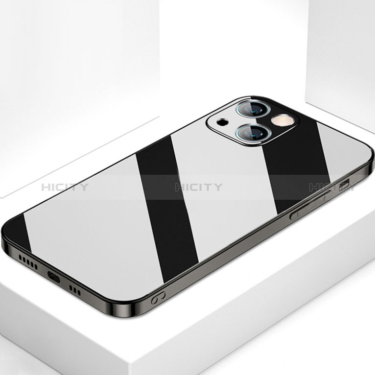 Carcasa Bumper Funda Silicona Espejo M09 para Apple iPhone 15 Plus