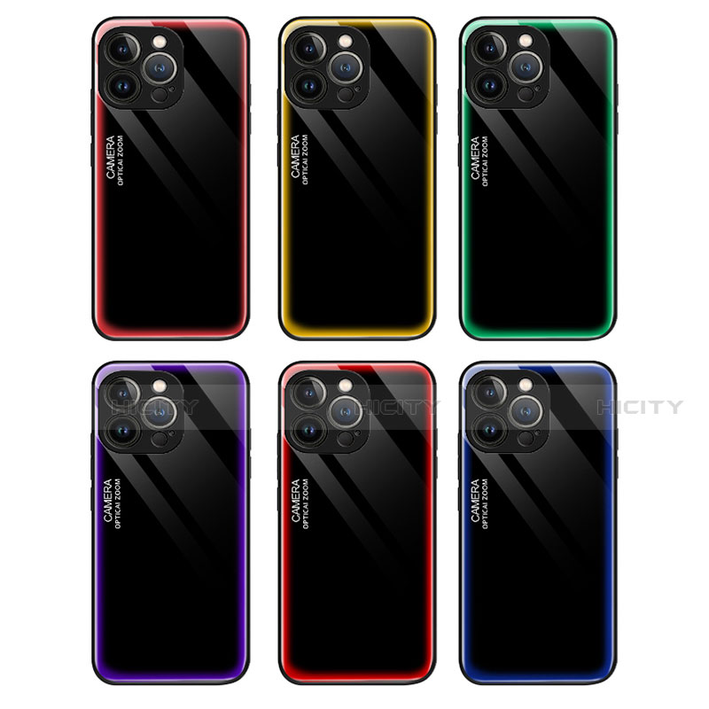 Carcasa Bumper Funda Silicona Espejo para Apple iPhone 13 Pro