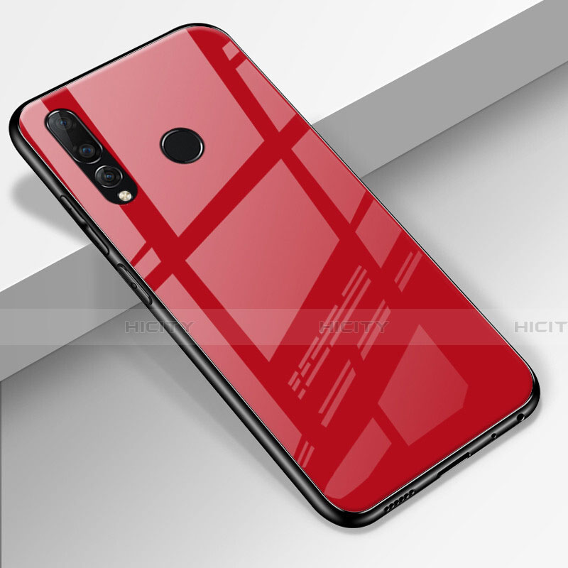Carcasa Bumper Funda Silicona Espejo para Huawei Honor 20E Rojo