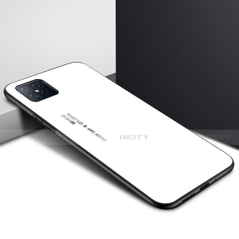Carcasa Bumper Funda Silicona Espejo para Huawei Nova 8 SE 5G